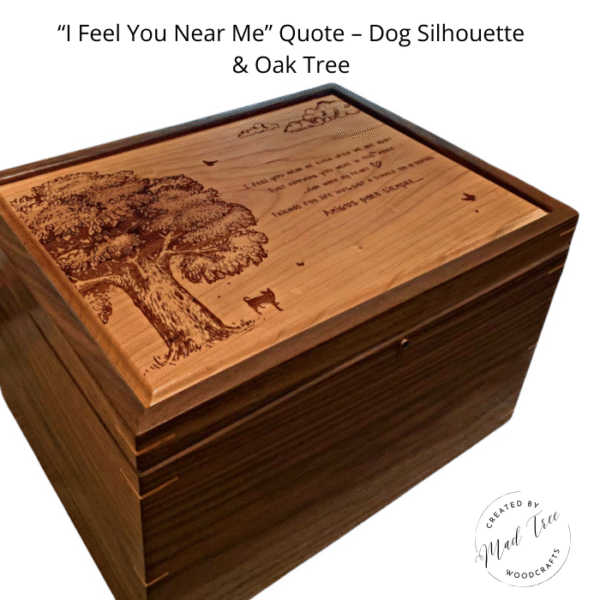 Engraving Examples | Keepsake Boxes & Urns | Mad Tree Woodcrafts®