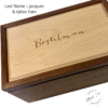 Engraving Examples | Keepsake Boxes & Urns | Mad Tree Woodcrafts®