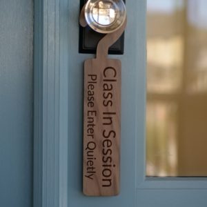 class in session sign